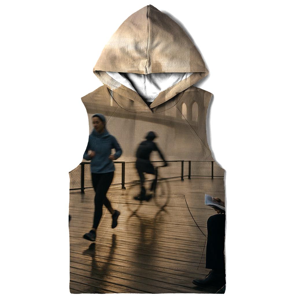 Fulton Ferry Mist And Manhattan First Light graphic hoodies