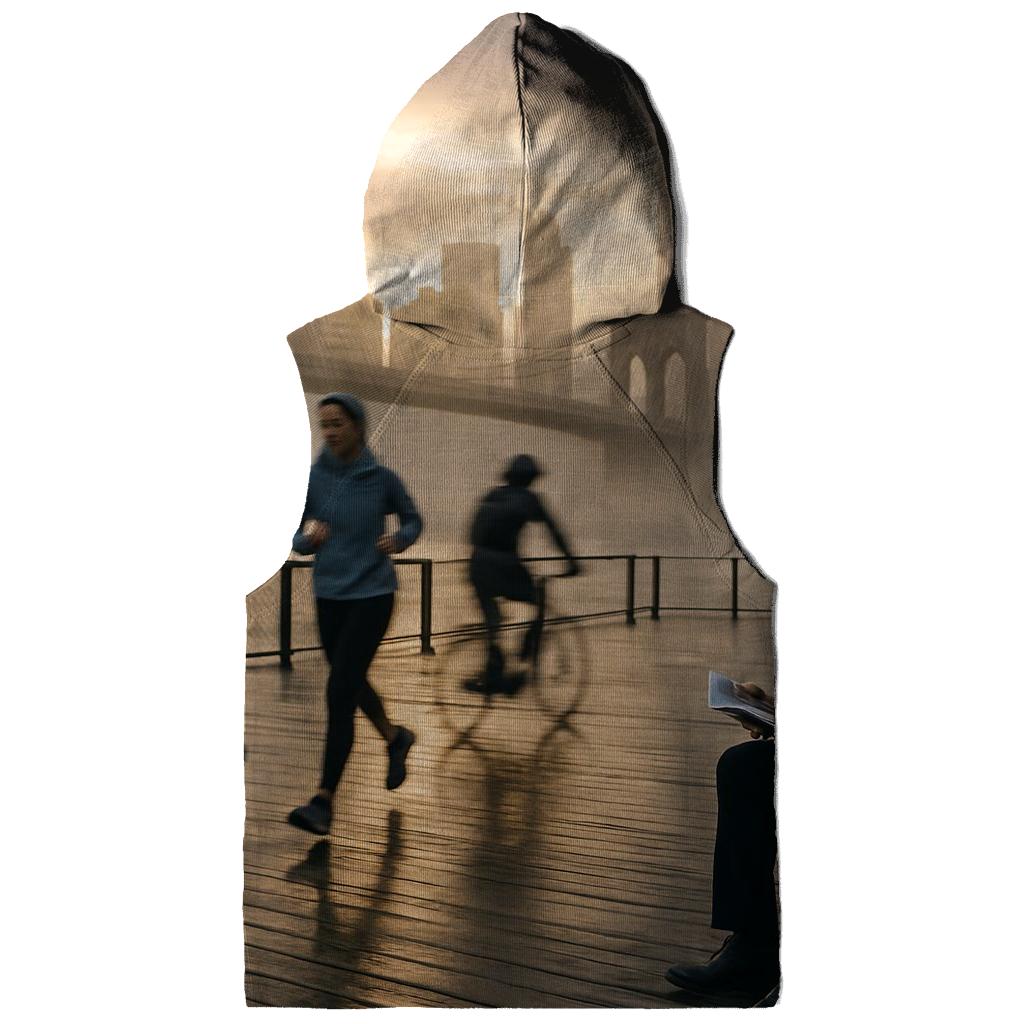 Fulton Ferry Mist And Manhattan First Light graphic hoodies