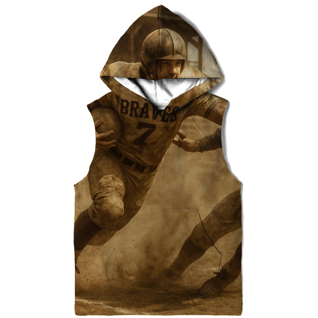 Dust Bowl Arena Braves Versus Cubs Thunder Scrimmage heavyweight hoodies