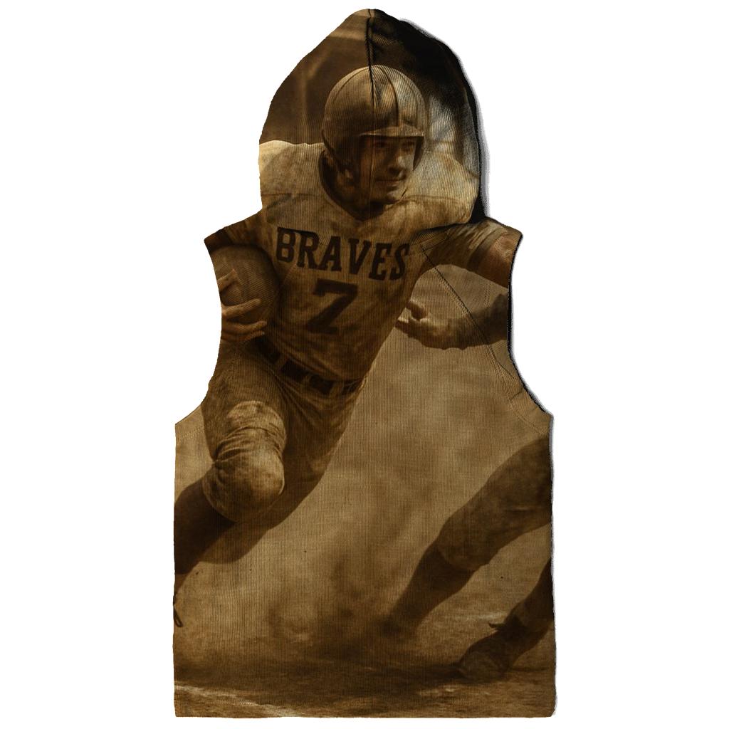 Dust Bowl Arena Braves Versus Cubs Thunder Scrimmage heavyweight hoodies