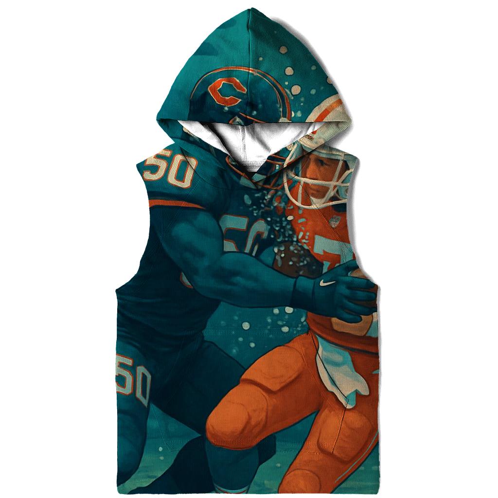 Undersea Kelp Stadium Braves Versus Cubs Pressure Match designer hoodies