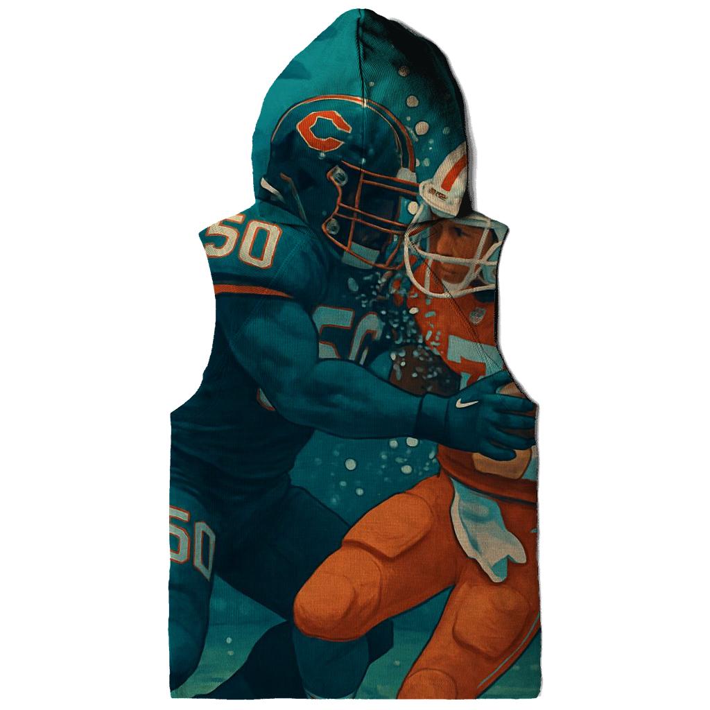 Undersea Kelp Stadium Braves Versus Cubs Pressure Match designer hoodies