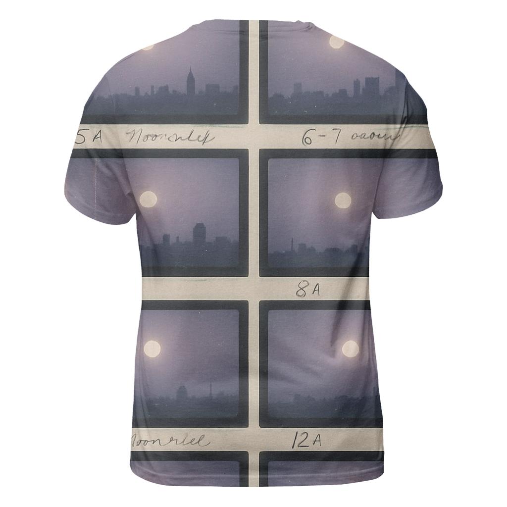 Nineties Film Lab Moonlight Contact Sheet designer pattern shirts