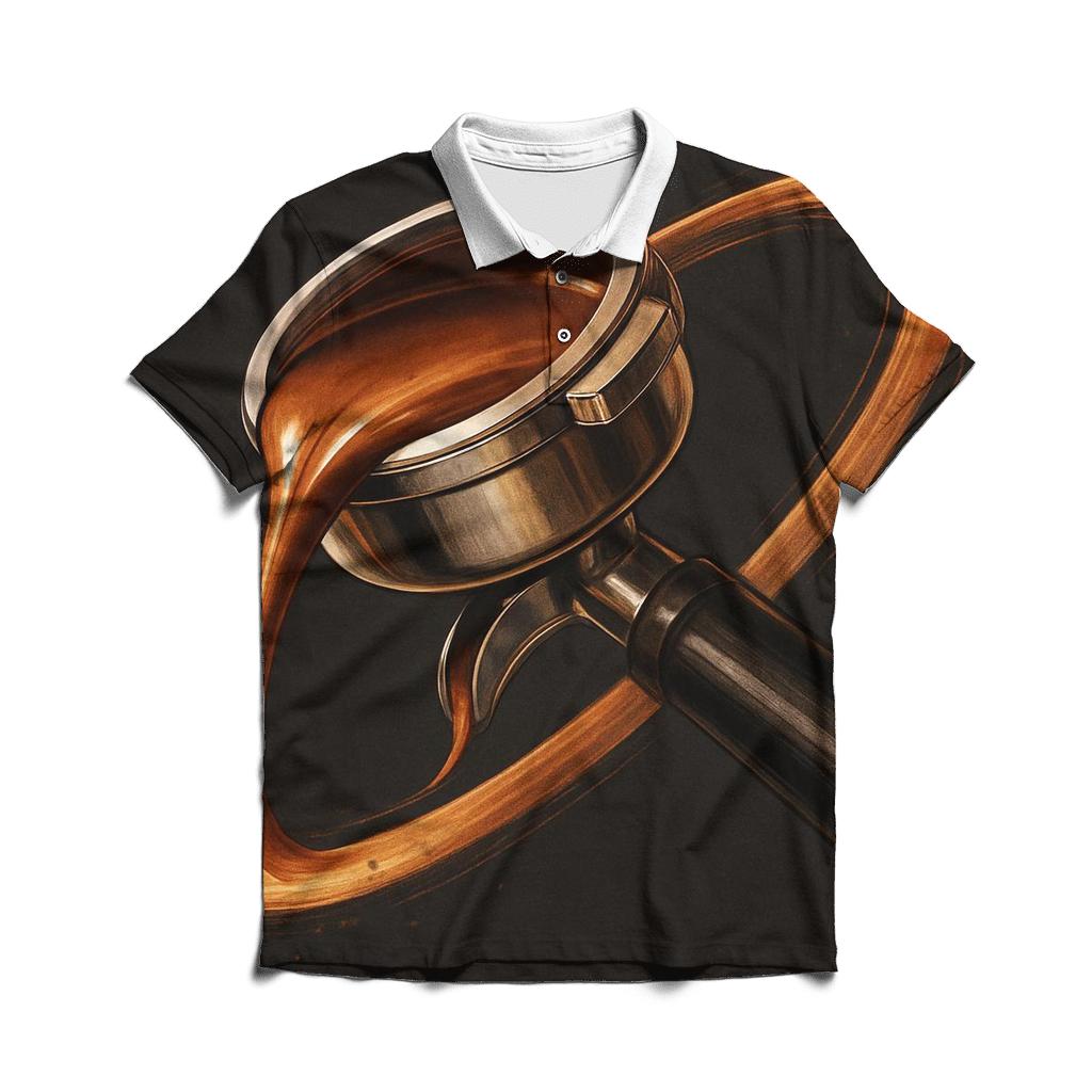 Portafilter Orbit embroidered polo tops