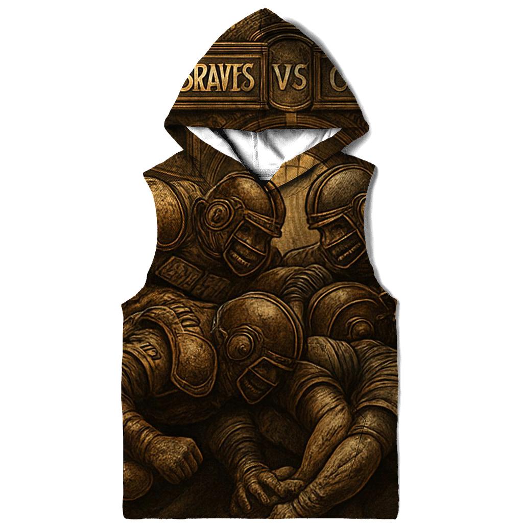 Clockwork Colosseum Braves Versus Cubs Gearline Battle hoodie trends