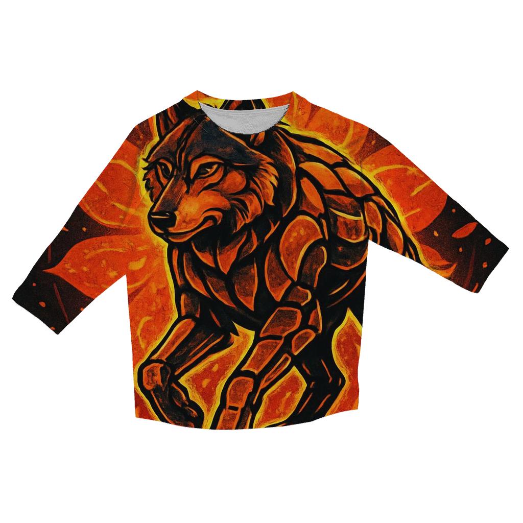 Sunforge Ember Pelt fashion 3/4 sleeve shirts