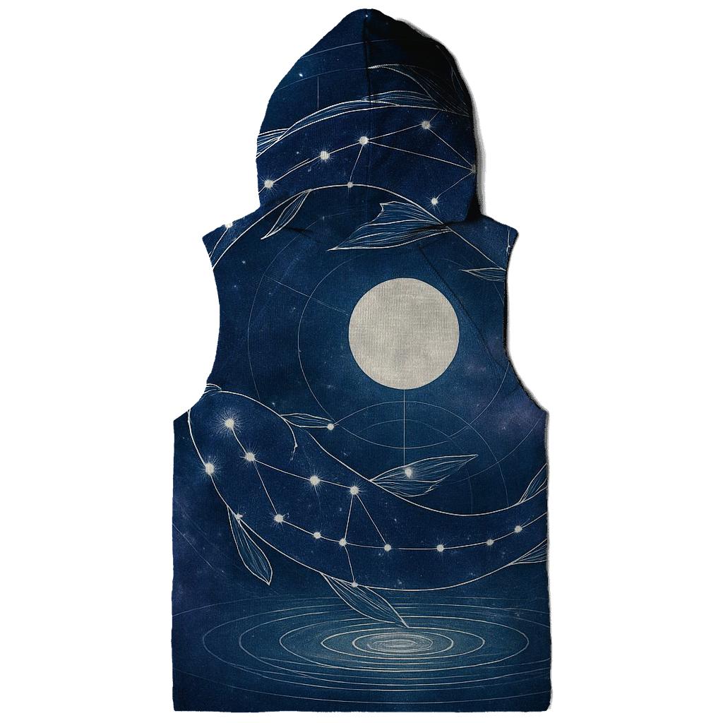 Pisces Dream Tide Constellation Portal pullover hoodies