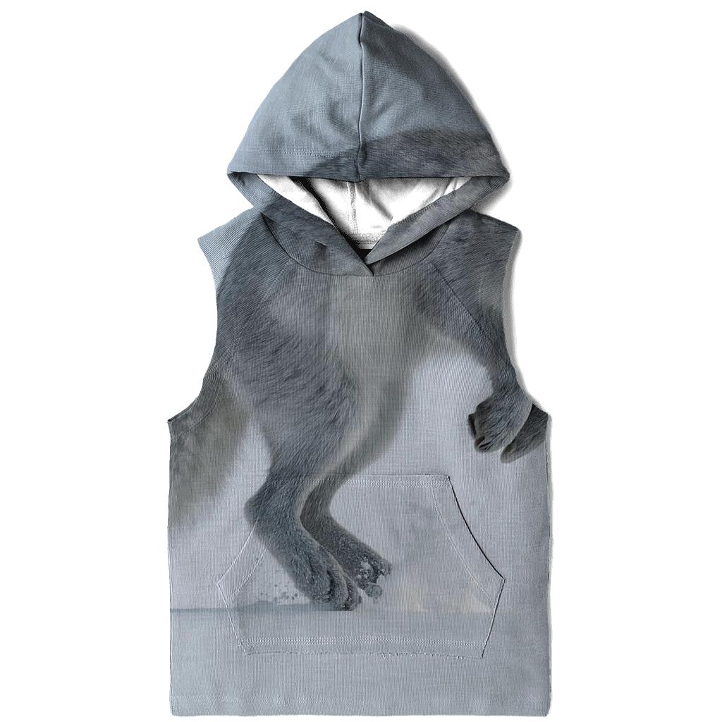 Frostline Pounce Arctic Fox pullover hoodies