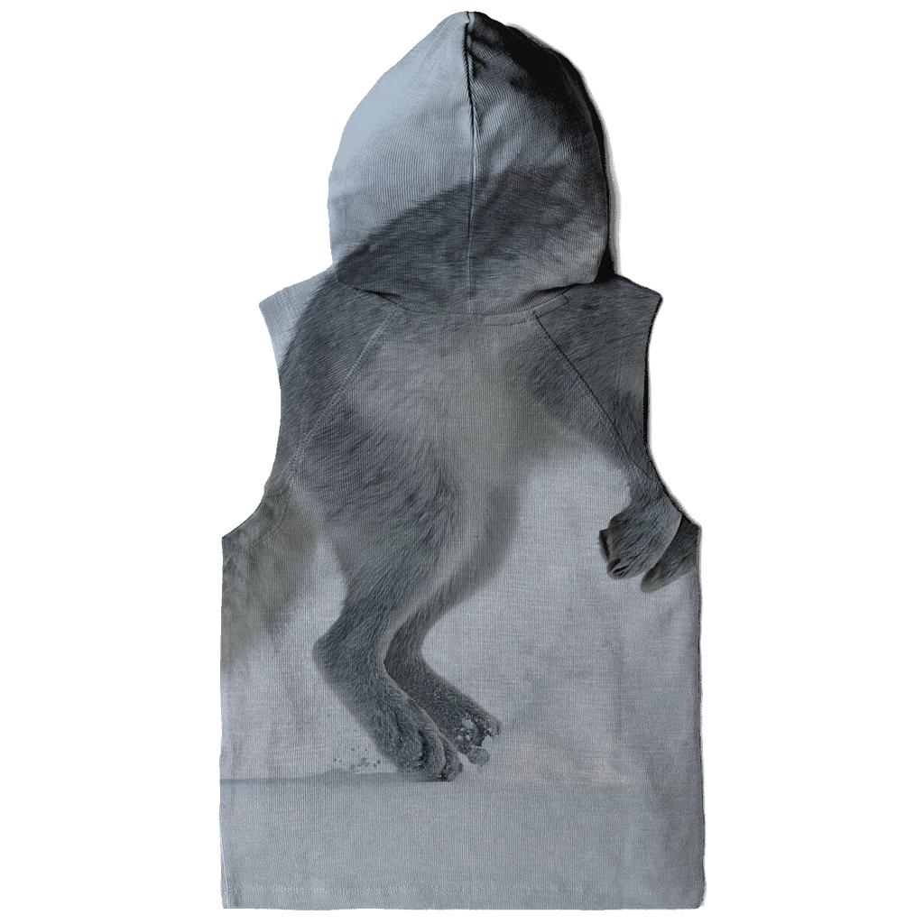 Frostline Pounce Arctic Fox pullover hoodies