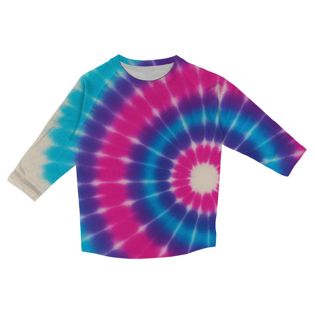 Quasar Bullseye Offset Halo trendy 3/4 sleeve tops