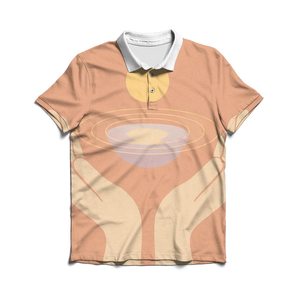 Hands Of Dawn Reflection designer slim fit polos