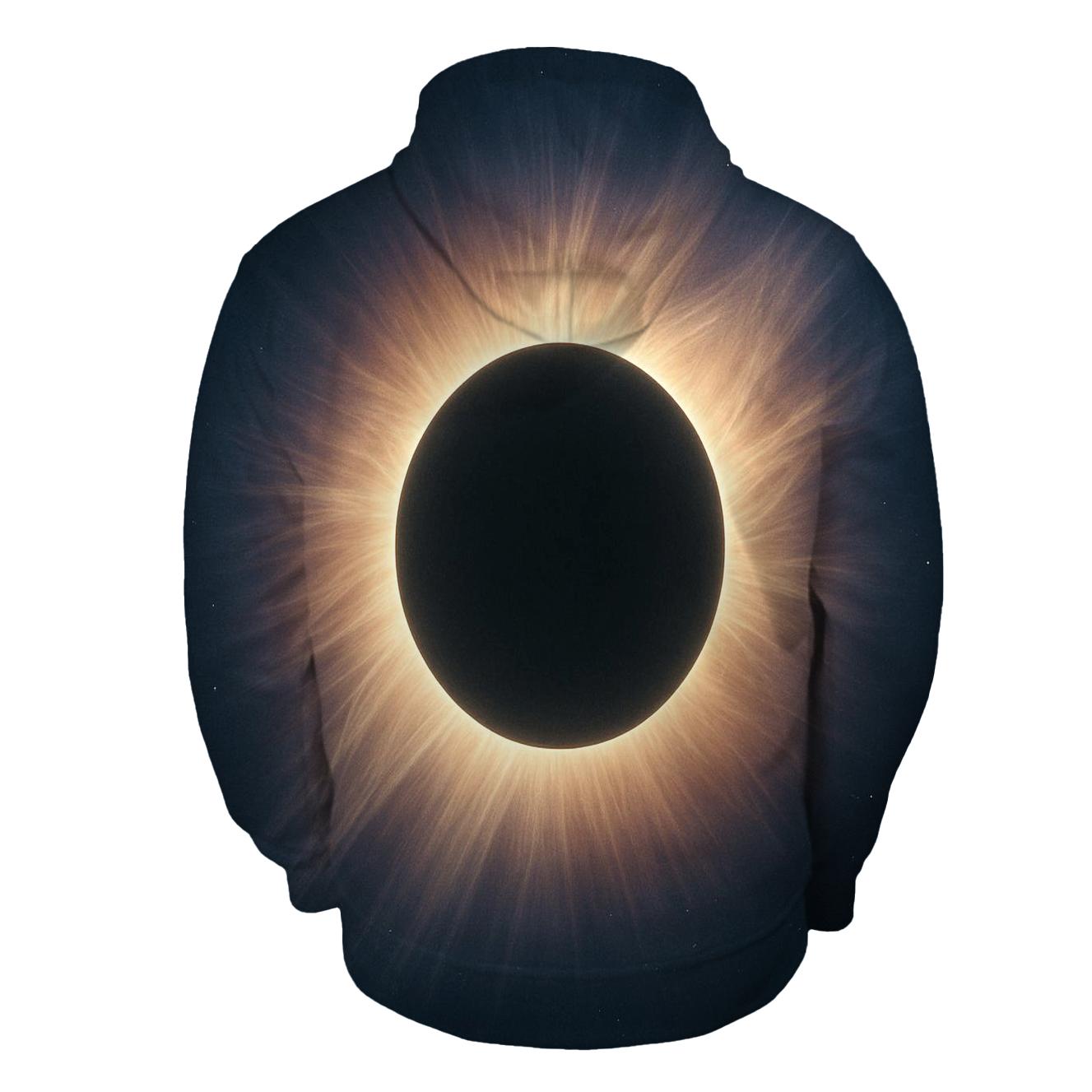 Eclipse Corona Petal Plumes pullover hoodies