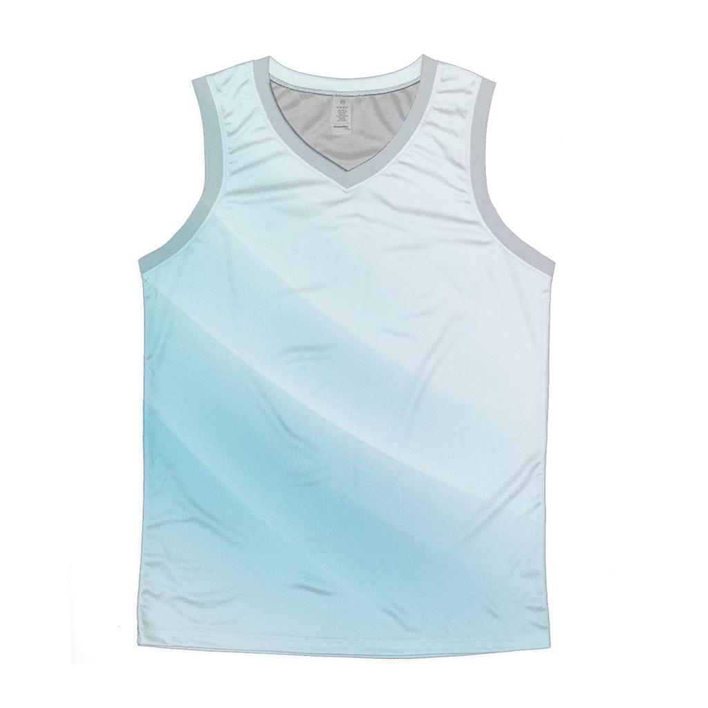 Polar Glass Veil cotton sleeveless tops