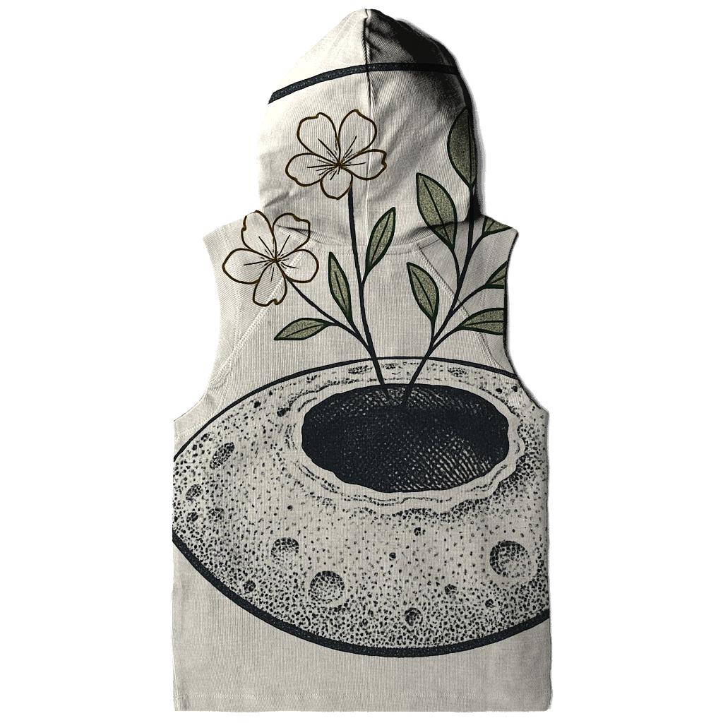 Crater Garden Botanical Emblem premium hoodies