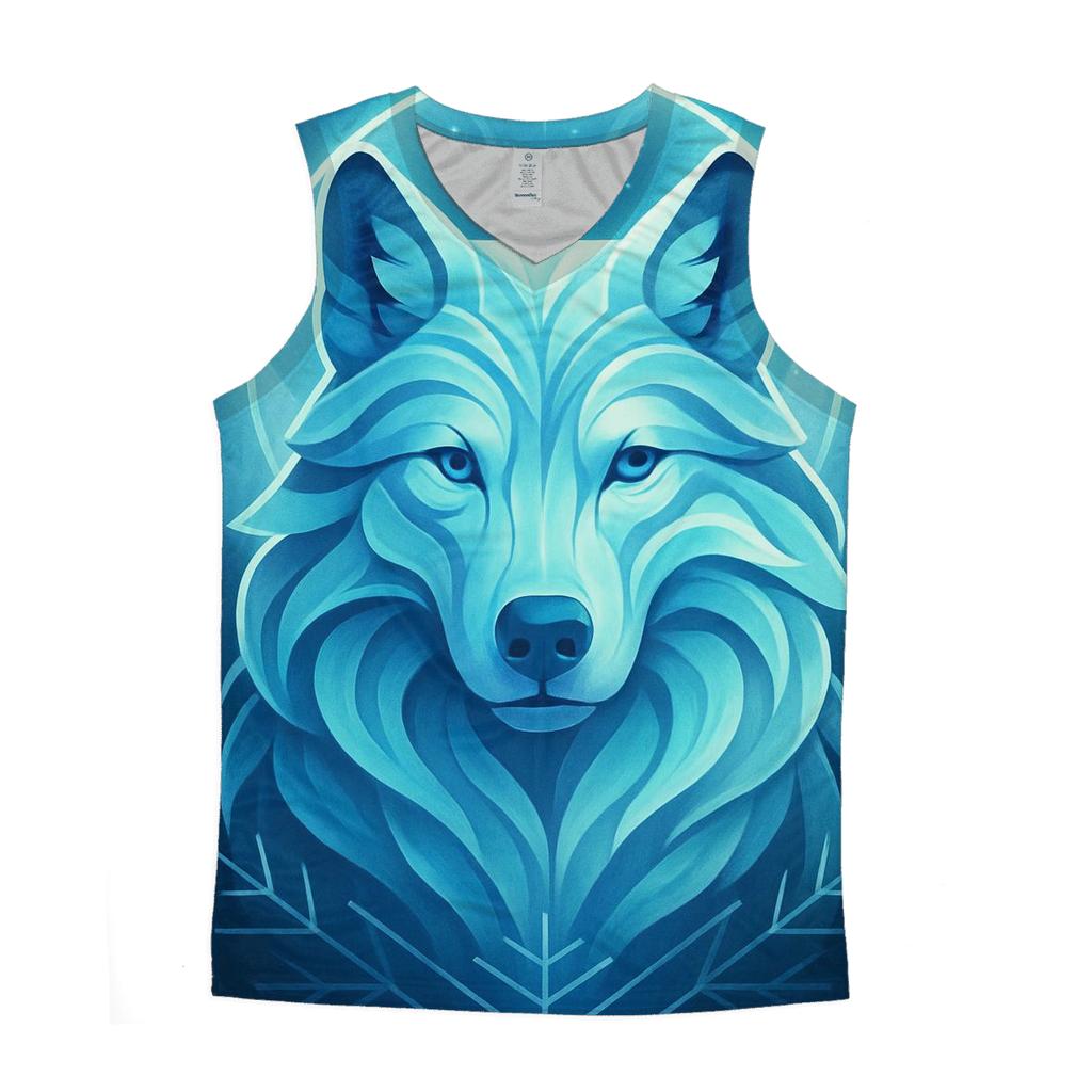 Crown Of The Aurora Warden graphic print tank tops