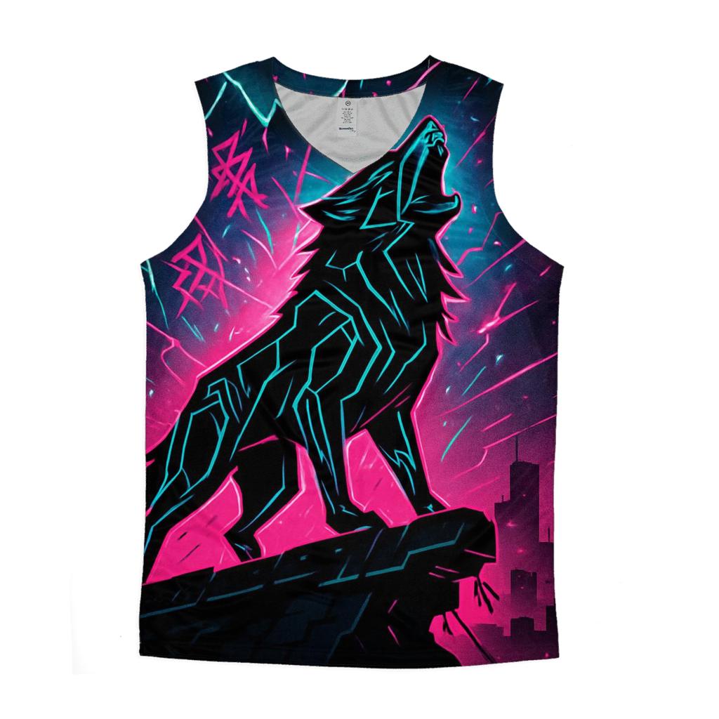 Neon Rift Street Howl custom tank tops
