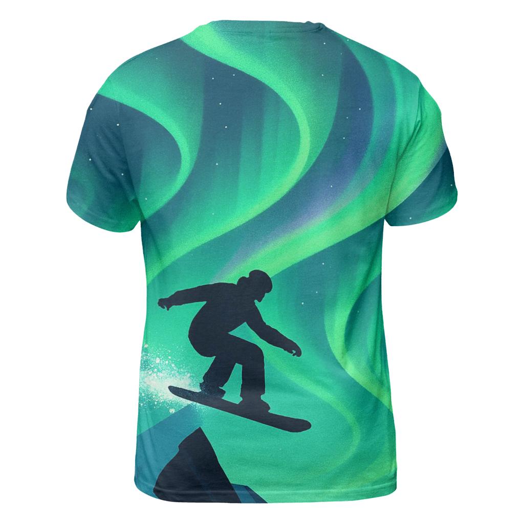 Aurora Snowboard Drop unique graphic print tees