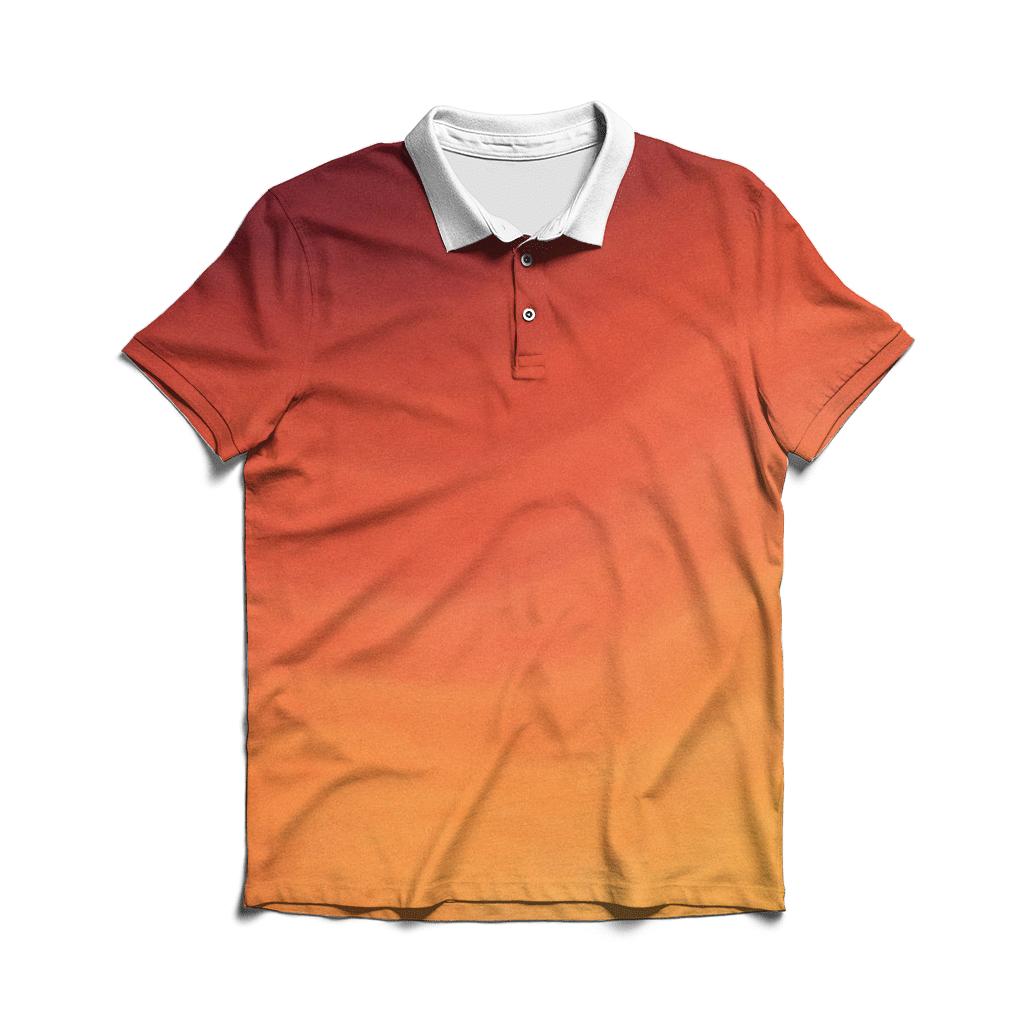 Molten Orchard Drift personalized polo shirts