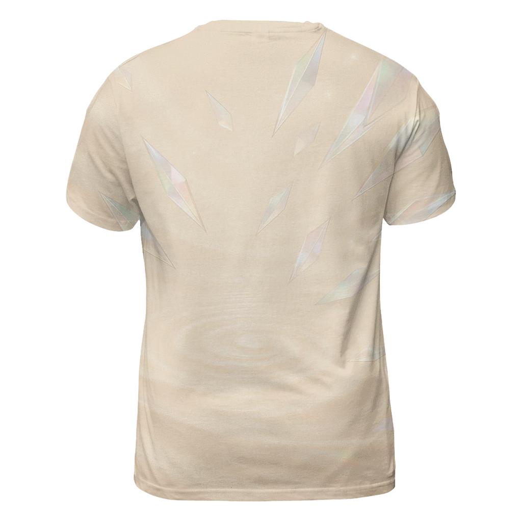 Champagne Prism Ripple unique graphic print tees