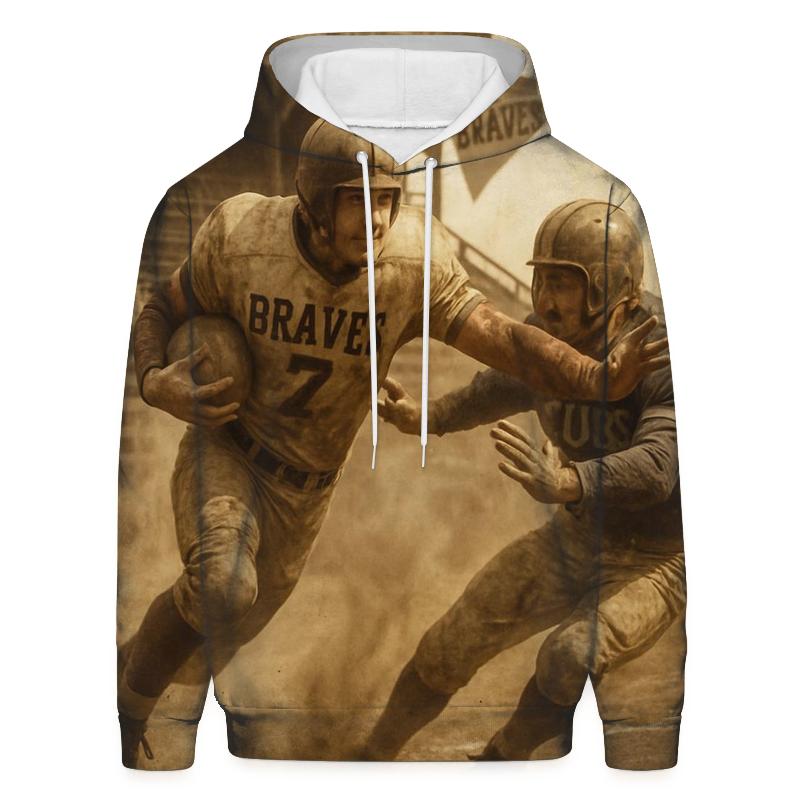 Dust Bowl Arena Braves Versus Cubs Thunder Scrimmage embroidered hoodies