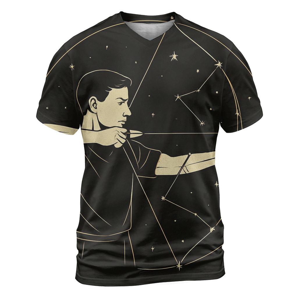 Constellation Archery Focus personalized full print shirts