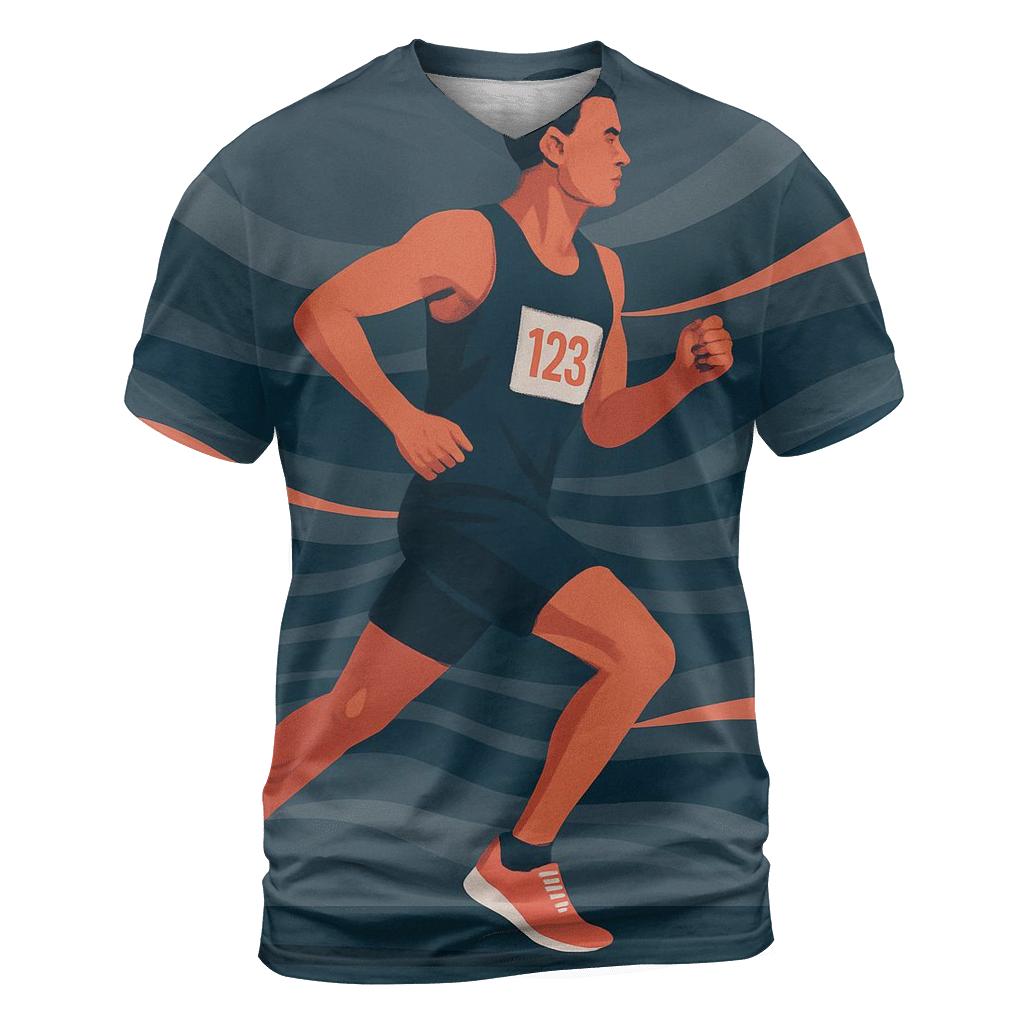 Gravity Wave Marathon trendy printed shirt styles