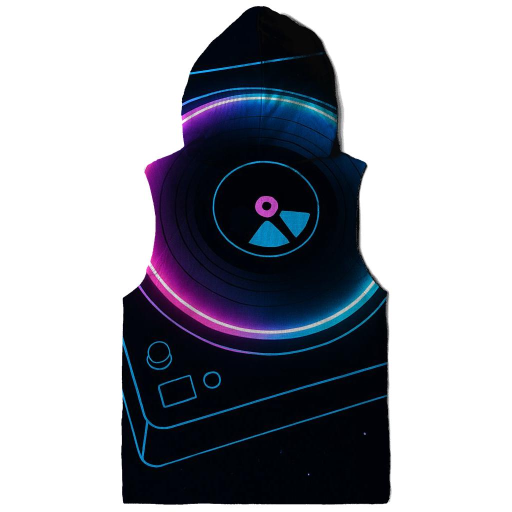 Neon Marquee Turntable pullover hoodies