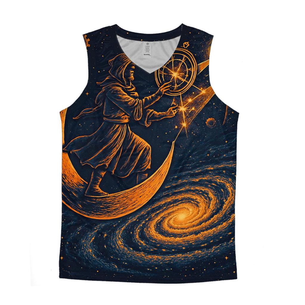 Clockwork Horizon Of The Spiral Sea personalized athletic tanks