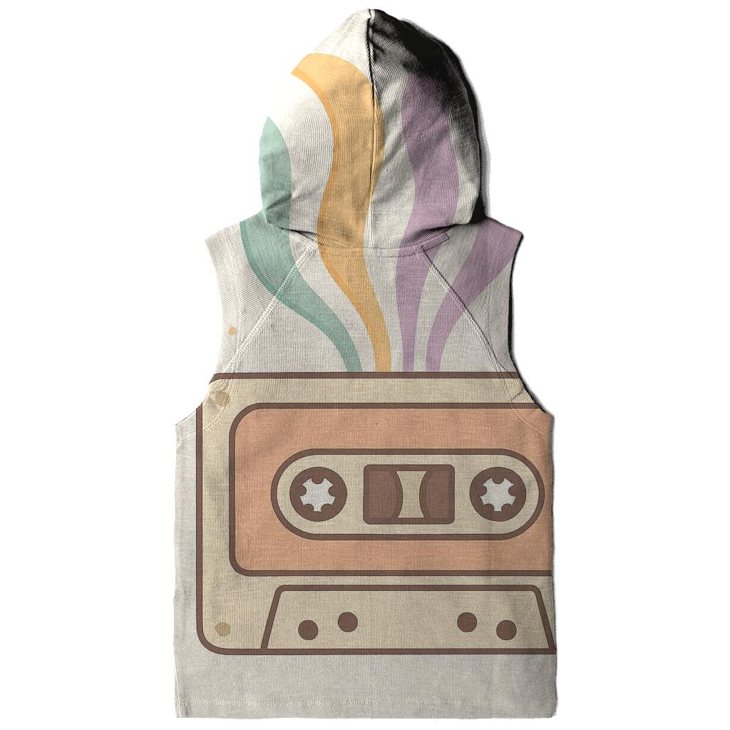 Pastel Cassette Bloom custom hoodies