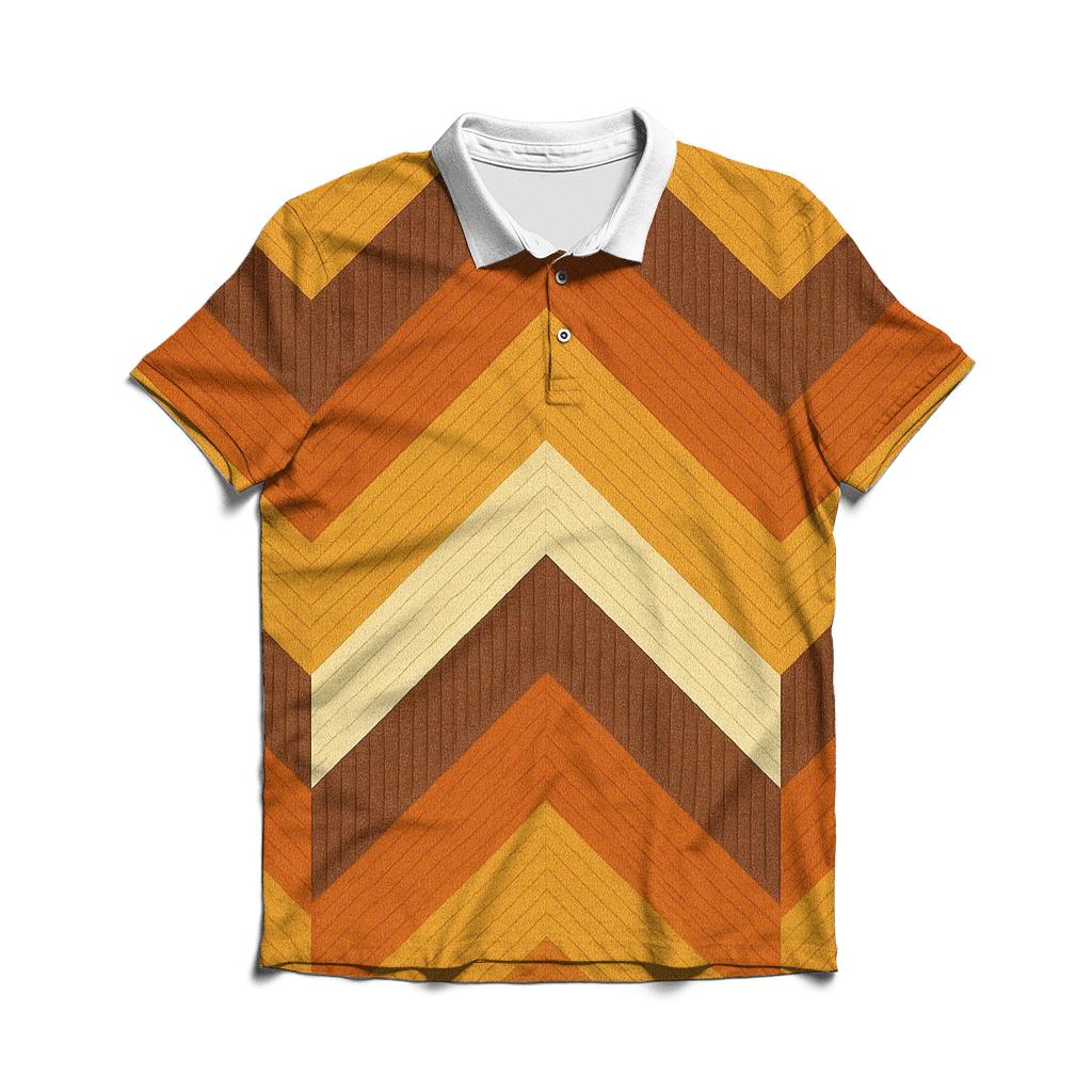 Sunburst Corduroy Chevron classic pique polos