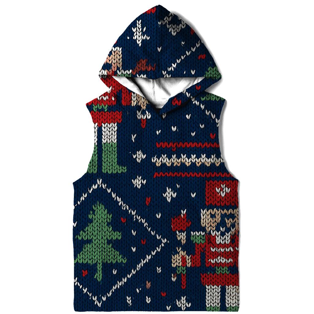 Nutcracker Rocket Brigade Panel Knit Design pullover hoodies