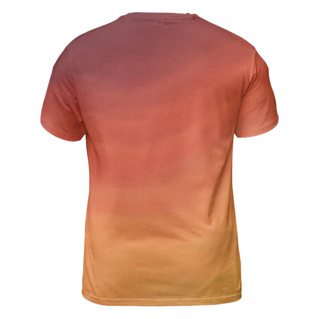 Molten Orchard Drift vibrant all-over design tees