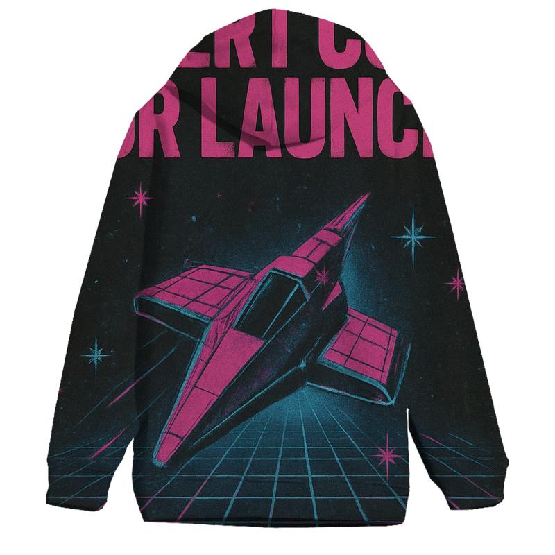 Eighties Arcade Star Cruiser Poster hoodie styles