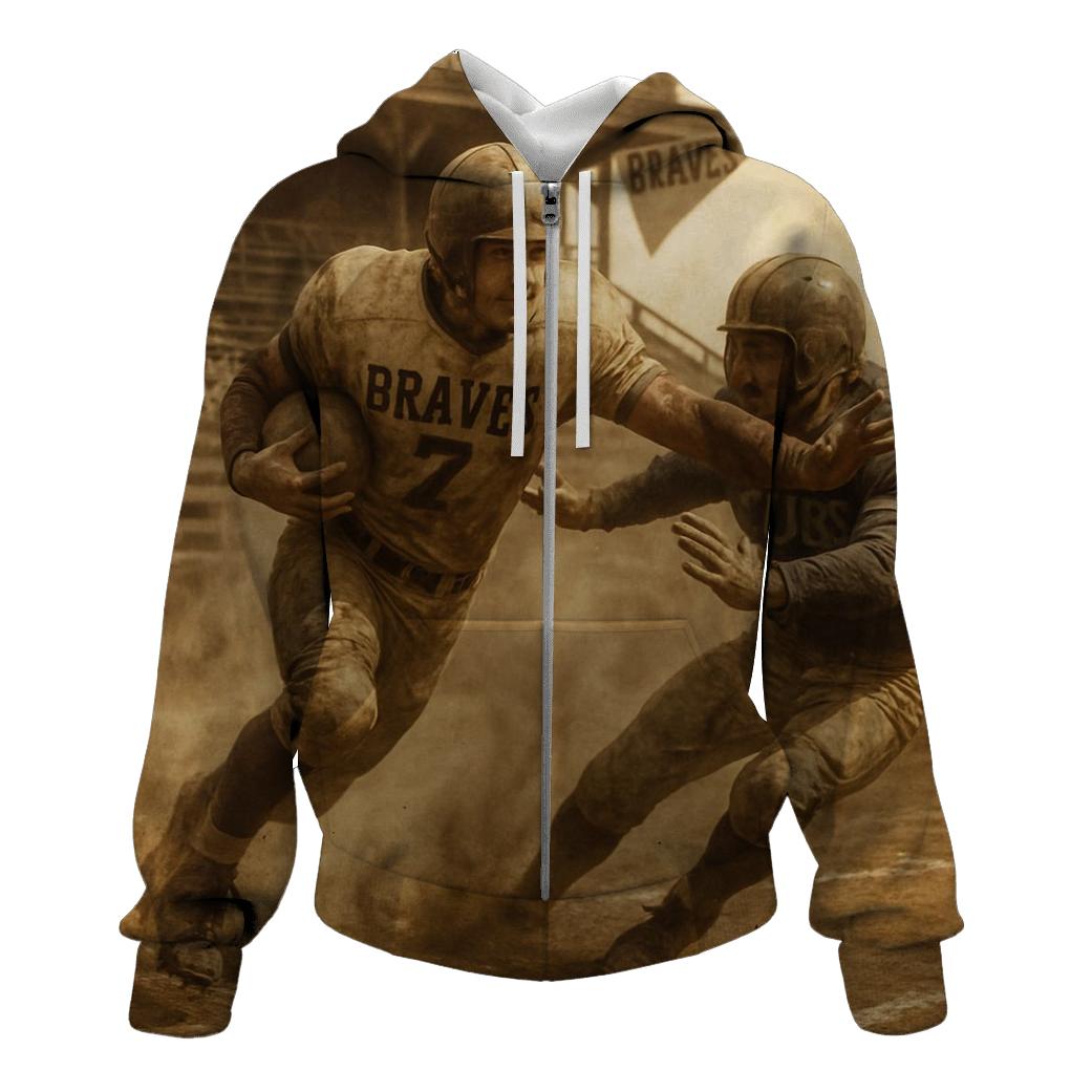 Dust Bowl Arena Braves Versus Cubs Thunder Scrimmage designer hoodies