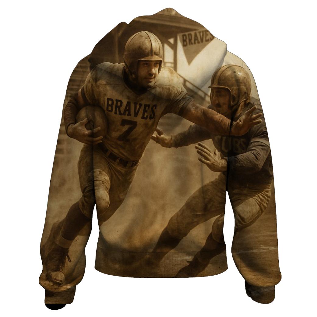 Dust Bowl Arena Braves Versus Cubs Thunder Scrimmage designer hoodies