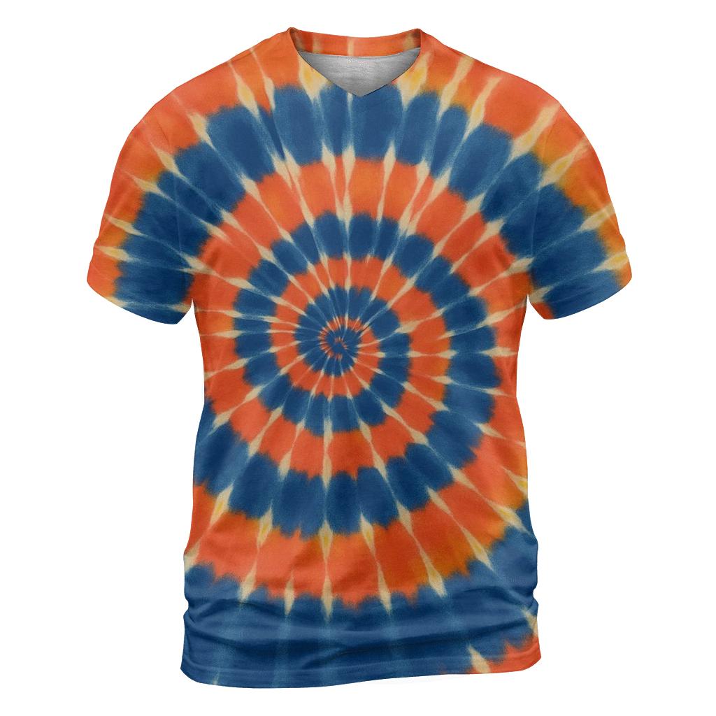 Nebula Spiral Overdye Whirlpool custom all-over print shirts