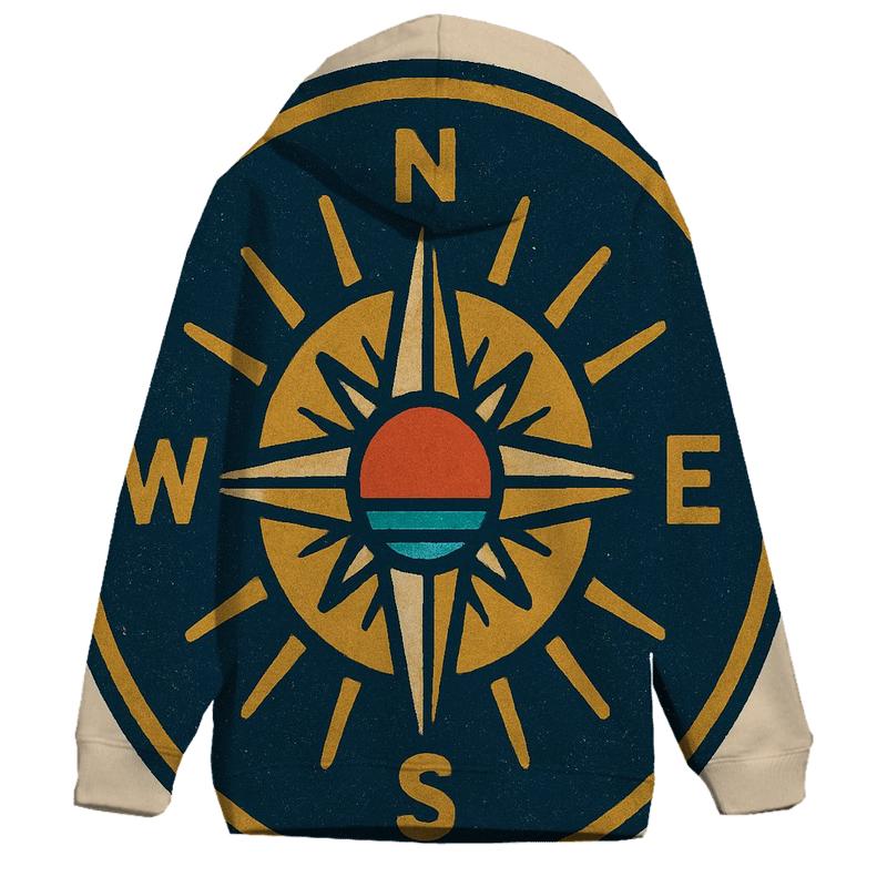 Solar Compass Adventure Patch hoodies fashion