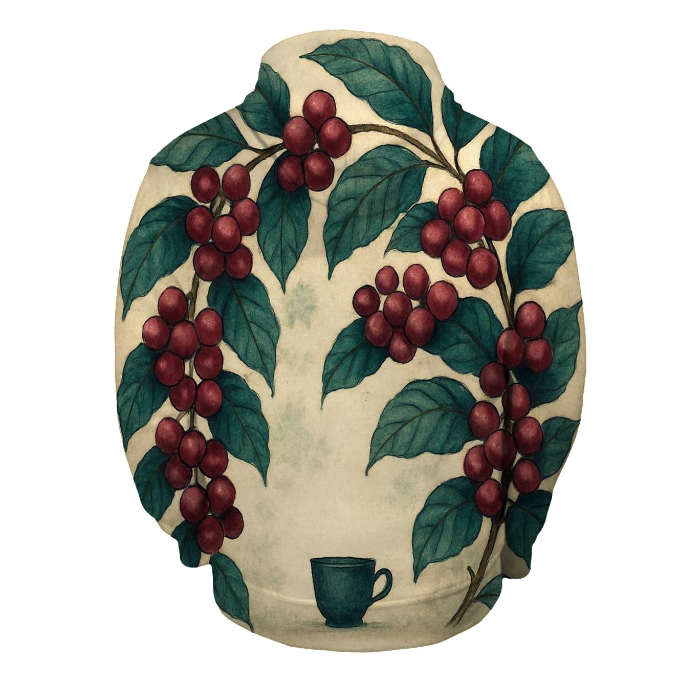 Coffee Cherry Canopy pullover hoodies