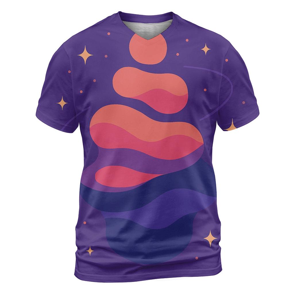 Cosmic Lava Lamp Layers custom all-over print shirts