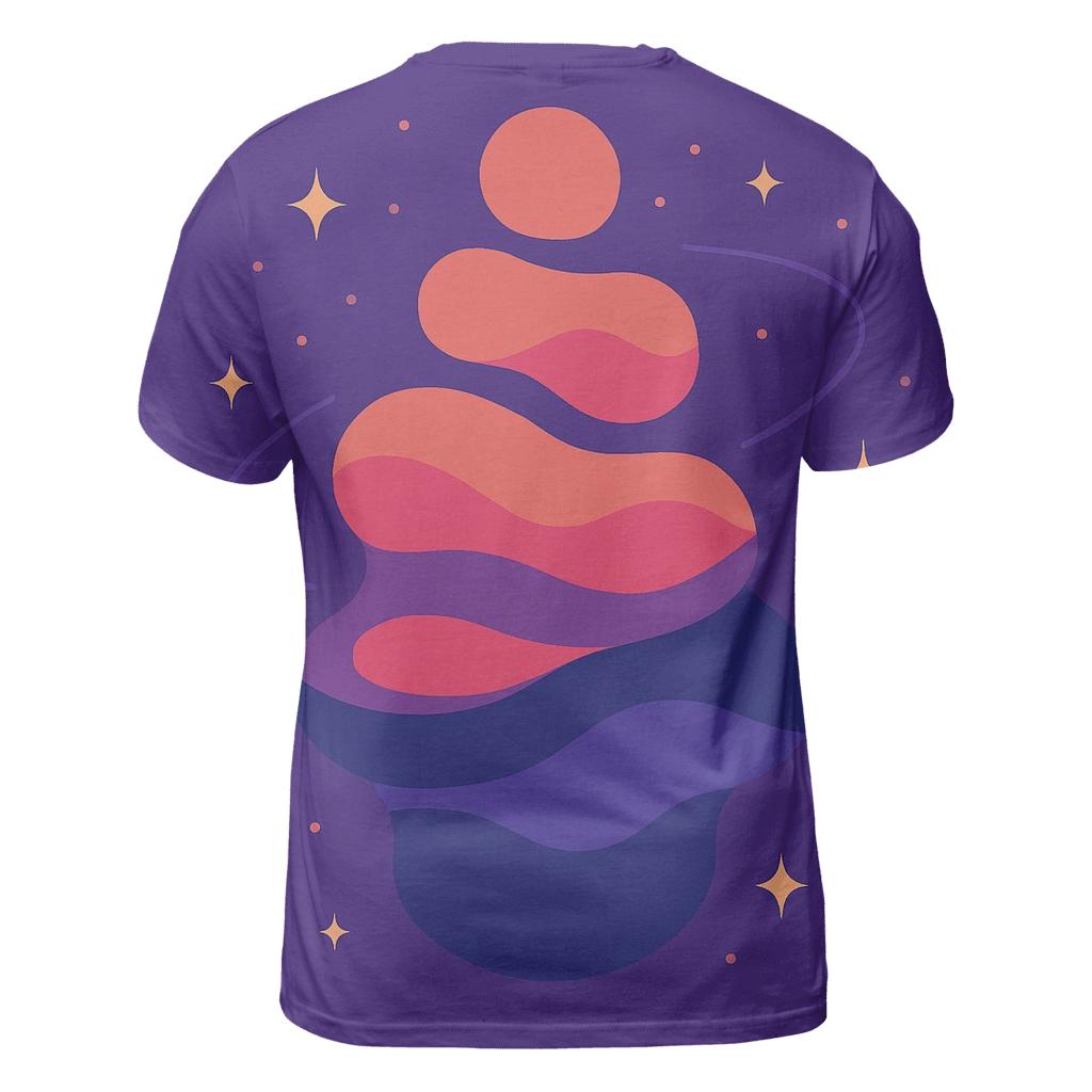 Cosmic Lava Lamp Layers custom all-over print shirts