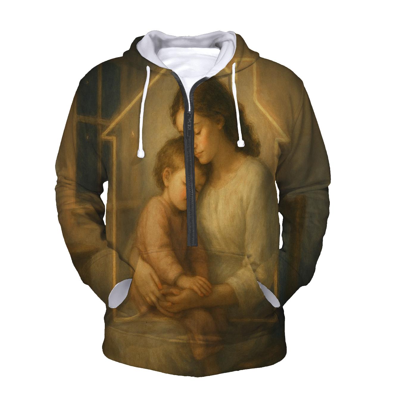 The Place Your Name Was Safe A Mothers Heart As Home custom hoodies