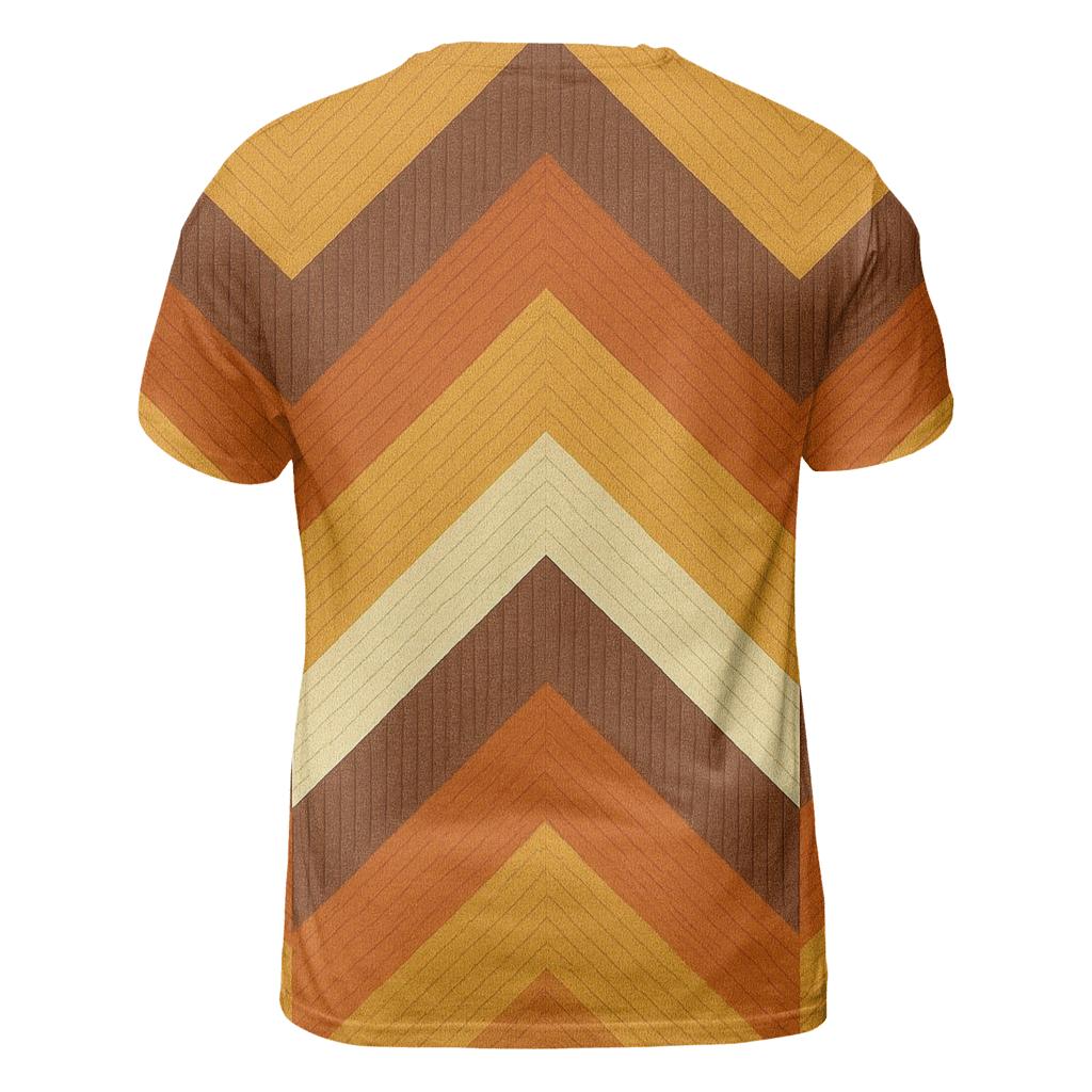 Sunburst Corduroy Chevron personalized full print shirts
