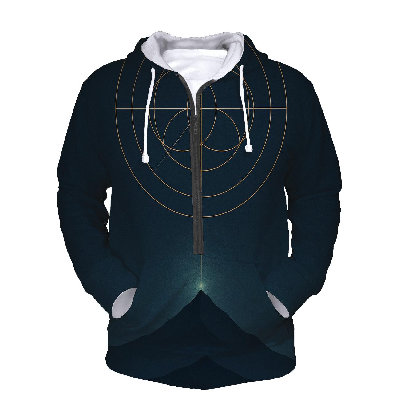 Mountain Of Inner Compass lightweight hoodies