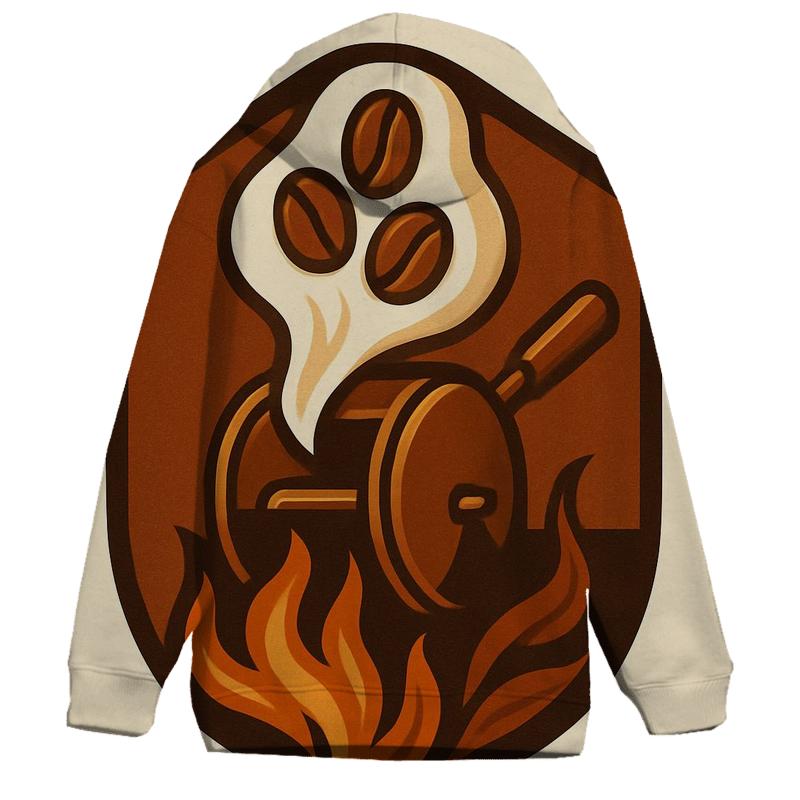 Roast Ember Crest lightweight hoodies