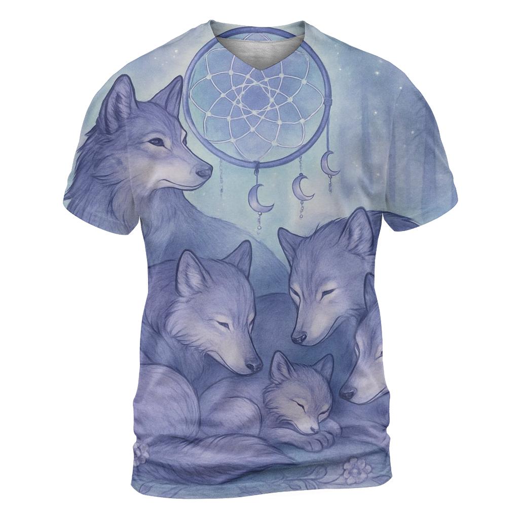 Dreamweave Moonlit Pack Circle vibrant all-over design tees