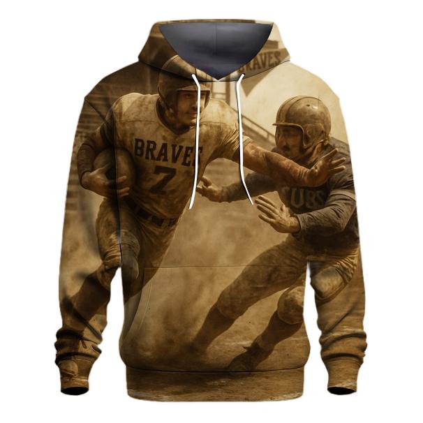 Dust Bowl Arena Braves Versus Cubs Thunder Scrimmage heavyweight hoodies