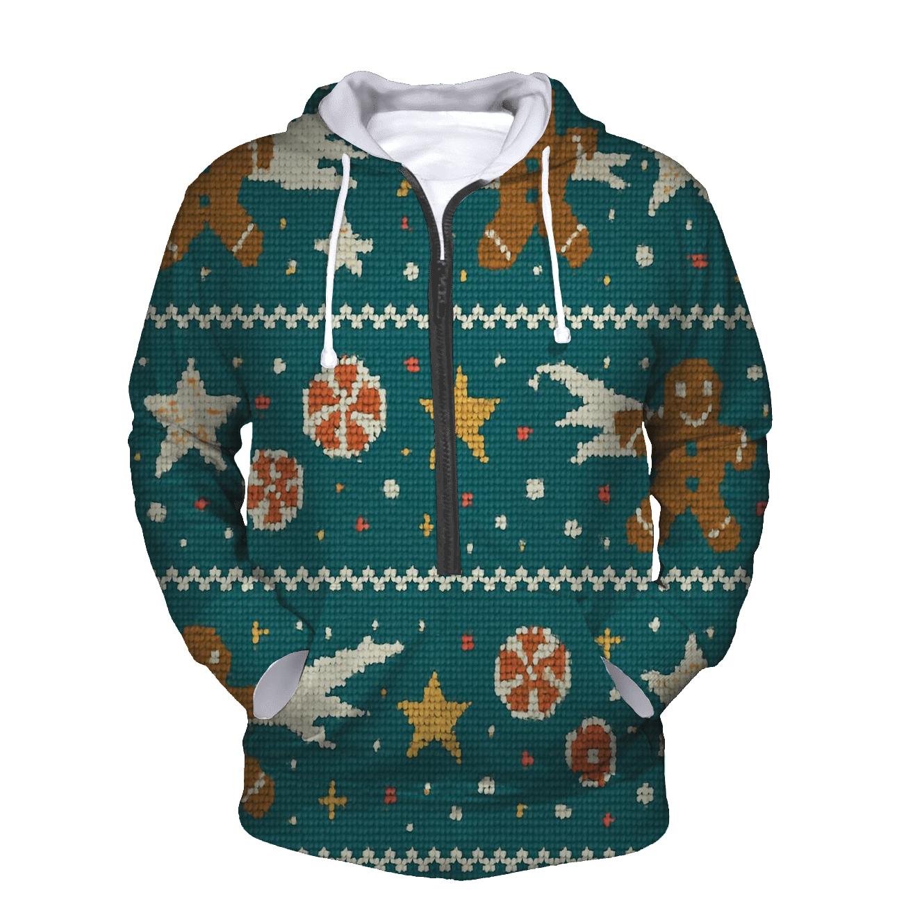 Gingerbread Comet Kitchen Scatterband Design hoodie designs