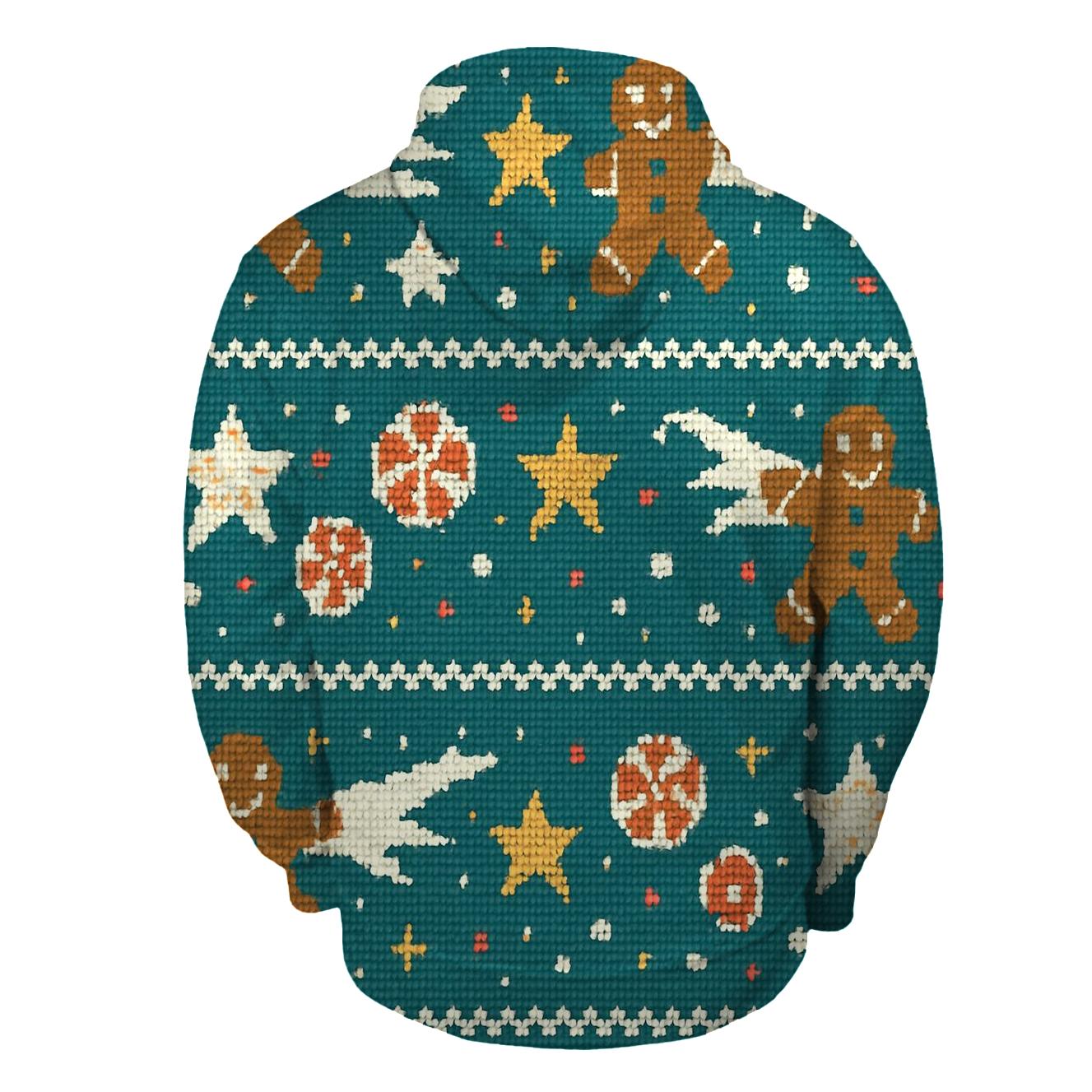 Gingerbread Comet Kitchen Scatterband Design hoodie designs