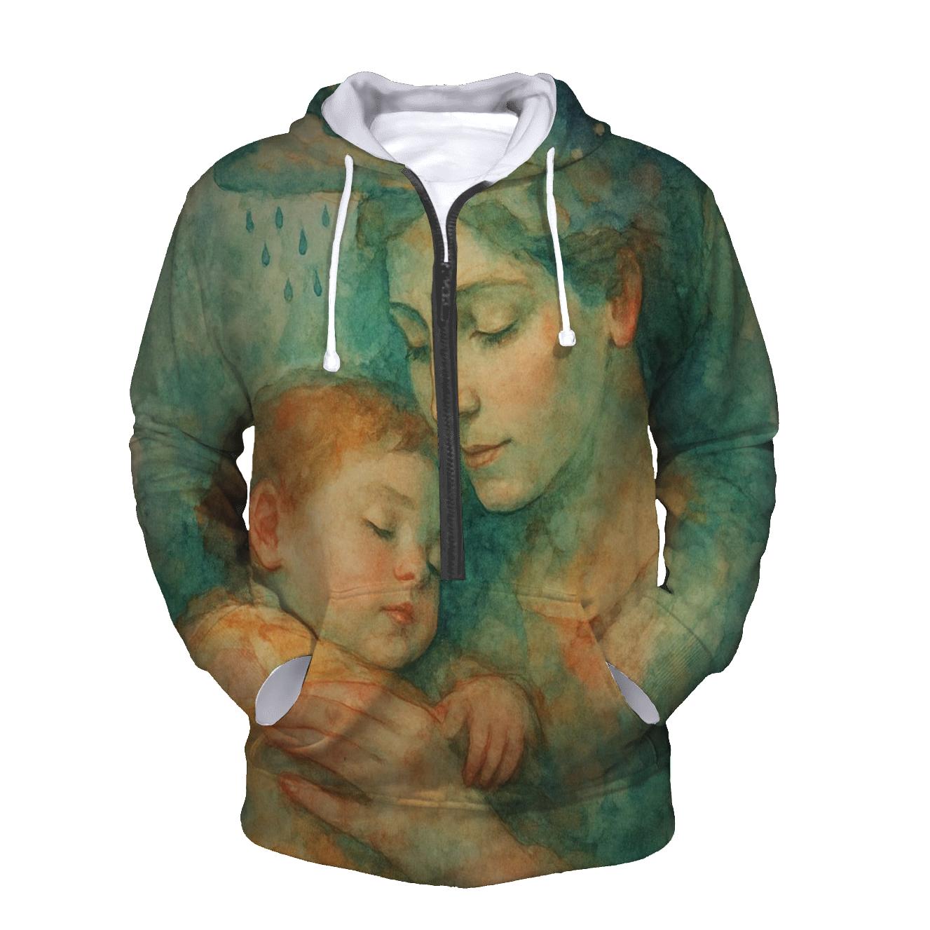 Before You Had Words She Knew Your Weather premium hoodies