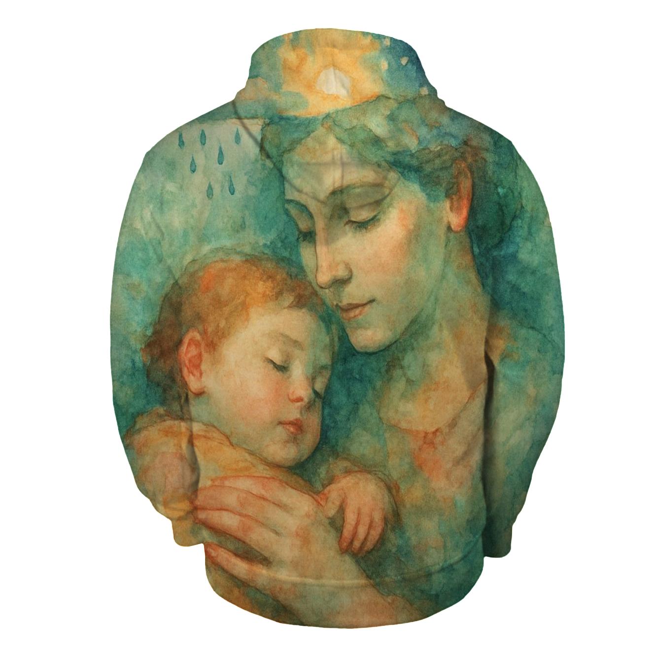 Before You Had Words She Knew Your Weather premium hoodies